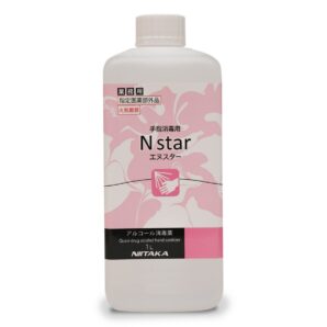 Nスター 1L ニイタカ 手指消毒用 アルコール消毒薬 日本製 業務用 アルコール除菌 消毒 除菌 エタノール76.9 〜 81.4vol%